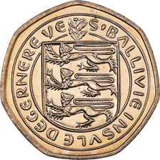 Monnaie, Guernesey, Elizabeth II, 20 Pence, 1983, SPL, Cupro-nickel, KM:38