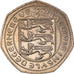 Münze, Guernsey, Elizabeth II, 50 Pence, 1983, VZ+, Kupfer-Nickel, KM:34