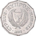 Coin, Cyprus, 1/2 Cent, 1983, MS(63), Aluminum