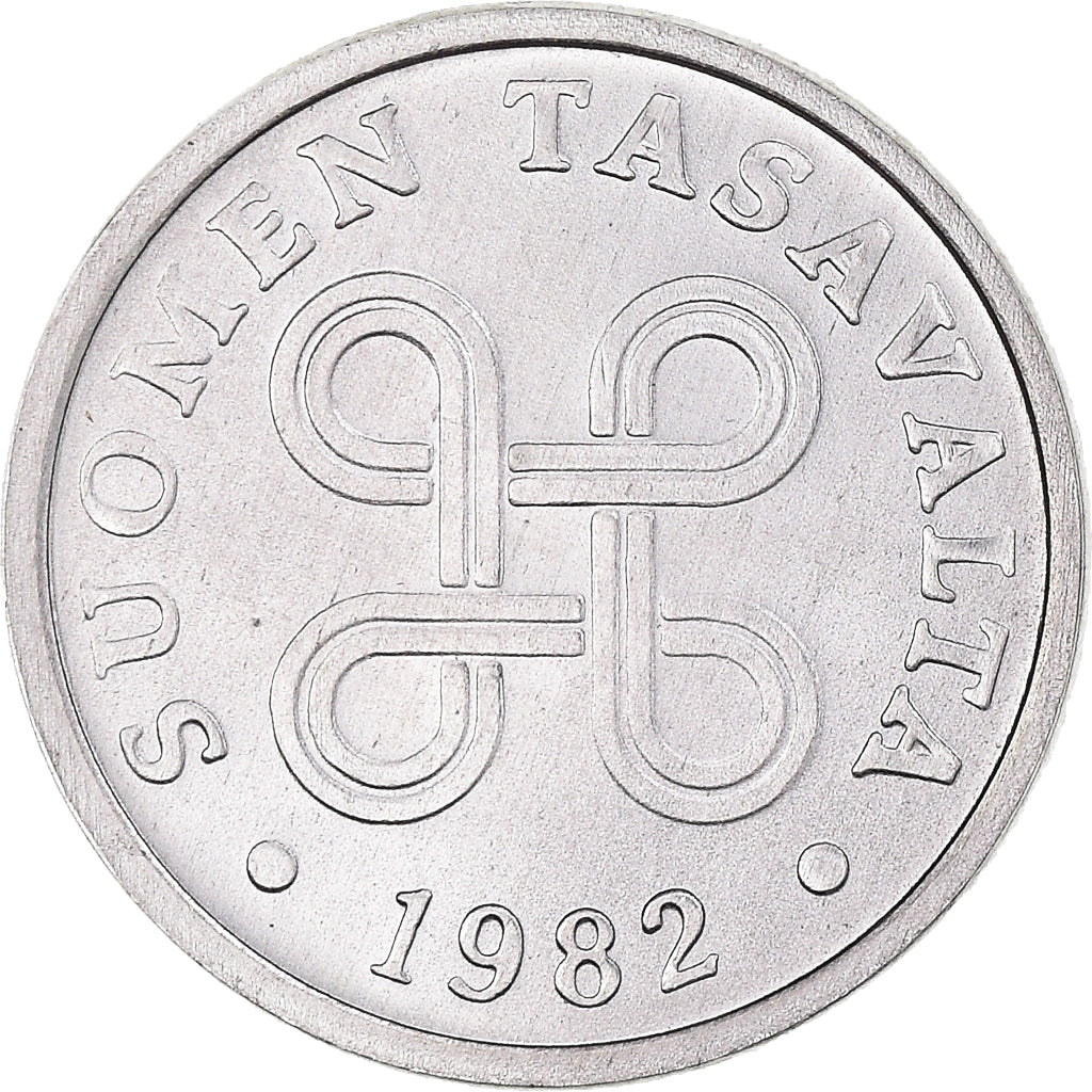 Moneta, Finlandia, 5 Pennia, 1982, SPL+, Alluminio, KM:45a