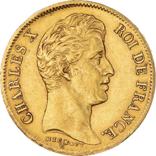 Münze, Frankreich, Charles X, 40 Francs, 1830, Paris, SS+, Gold, KM:721.1