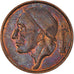 Moneta, Belgia, Baudouin I, 50 Centimes, 1987, VF(30-35), Brązowy, KM:149.1