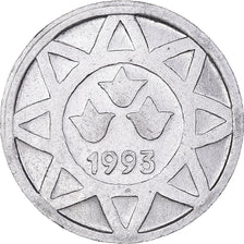 Monnaie, Azerbaïdjan, 5 Qapik, 1993, TTB+, Aluminium, KM:1a