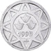 Monnaie, Azerbaïdjan, 5 Qapik, 1993, TTB+, Aluminium, KM:1a