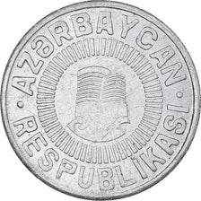 Coin, Azerbaijan, 50 Qapik, 1992, AU(55-58), Aluminum, KM:4a
