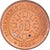 Coin, Turkmanistan, 10 Tenge, 1993, MS(63), Copper Plated Steel, KM:3