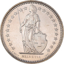 Coin, Switzerland, 1/2 Franc, 1986, Bern, MS(64), Copper-nickel, KM:23a.3