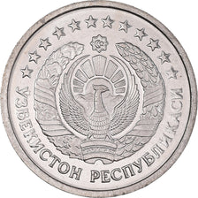 Monnaie, Ouzbékistan, 20 Tiyin, 1994, SPL, Nickel Clad Steel, KM:5.1