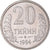 Coin, Uzbekistan, 20 Tiyin, 1994, MS(63), Nickel Clad Steel, KM:5.1
