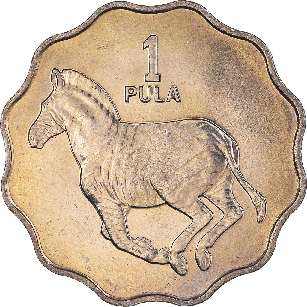 Coin, Botswana, Pula, 1981, British Royal Mint, MS(63), Copper-nickel, KM:8