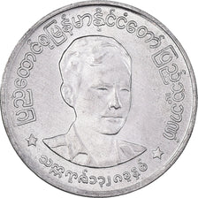 Münze, Myanmar, Pya, 1966, UNZ+, Aluminium, KM:38