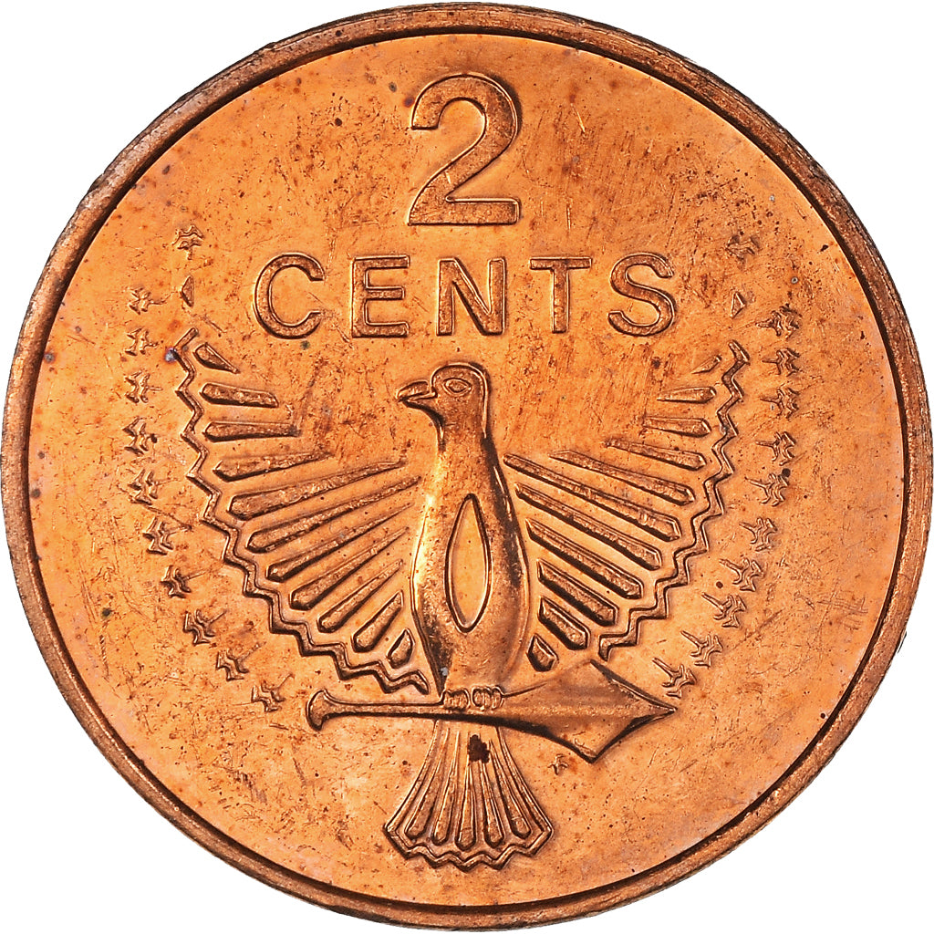 Coin, Solomon Islands, 2 Cents, 1981, AU(55-58), Bronze, KM:2