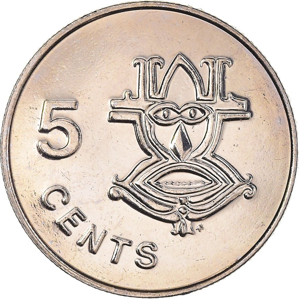 Coin, Solomon Islands, 5 Cents, 1980, AU(50-53), Copper-nickel, KM:3