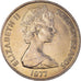 Coin, Solomon Islands, 20 Cents, 1977, MS(63), Copper-nickel, KM:5