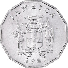 Coin, Jamaica, Cent, 1987, British Royal Mint, MS(64), Aluminum