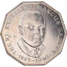 Coin, Jamaica, Elizabeth II, 50 Cents, 1986, Franklin Mint, MS(60-62)