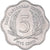 Monnaie, Etats des caraibes orientales, Elizabeth II, 5 Cents, 1989, SUP+