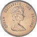 Moneta, Państwa Wschodnich Karaibów, Elizabeth II, 10 Cents, 1994, MS(63)