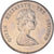 Monnaie, Etats des caraibes orientales, Elizabeth II, 25 Cents, 1989, SPL