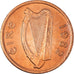 Coin, IRELAND REPUBLIC, 1/2 Penny, 1982, MS(64), Bronze, KM:19