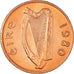 Moneta, REPUBBLICA D’IRLANDA, Penny, 1980, SPL, Bronzo, KM:20