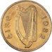 Coin, IRELAND REPUBLIC, 5 Pence, 1982, MS(63), Copper-nickel, KM:22