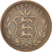 Monnaie, Guernsey, 8 Doubles, 1864, Heaton, Birmingham, TB, Bronze, KM:7