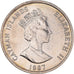Munten, Kaaimaneilanden, 10 Cents, 1987, PR, Cupro-nikkel, KM:89