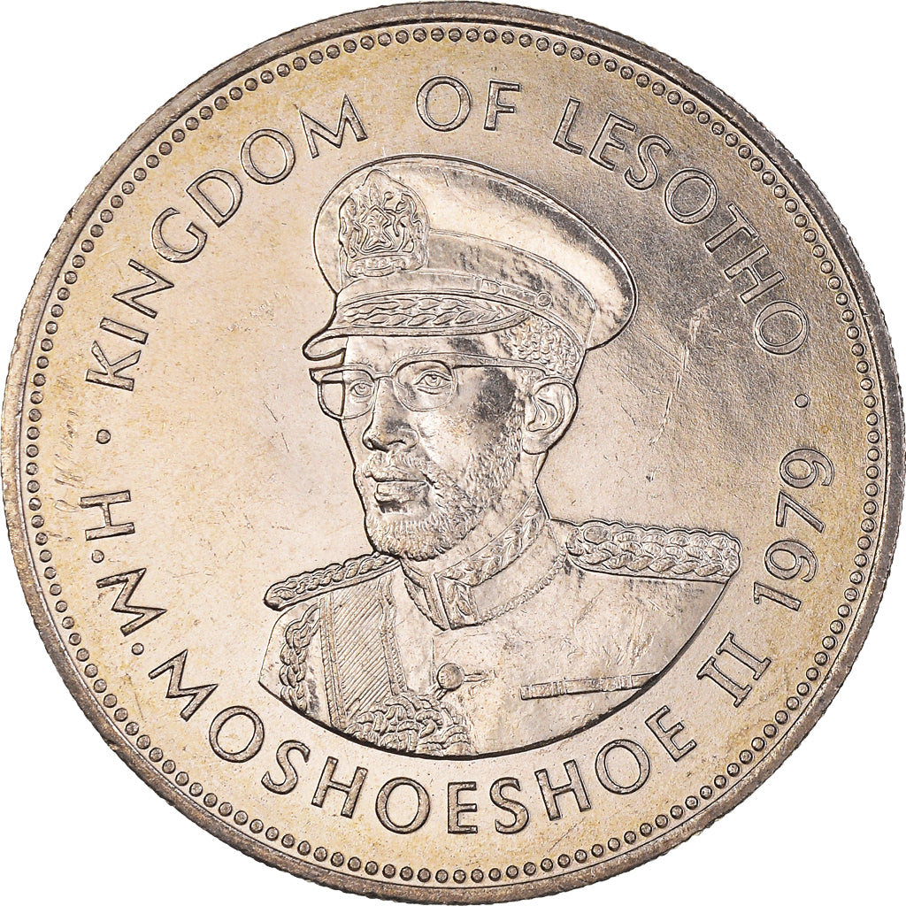 Moneda, Lesotho, Moshoeshoe II, Loti, 1979, EBC+, Cobre - níquel, KM:22