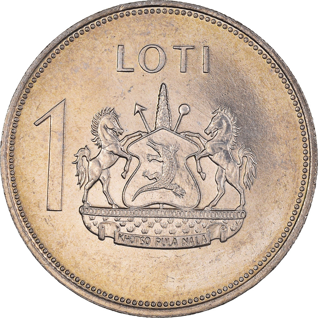 Moneda, Lesotho, Moshoeshoe II, Loti, 1979, EBC+, Cobre - níquel, KM:22