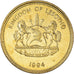Coin, Lesotho, Letsie III, 5 Licente, Lisente, 1994, MS(60-62), Brass, KM:56