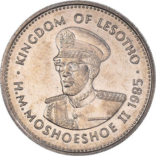 Coin, Lesotho, Moshoeshoe II, 25 Lisente, 1985, MS(60-62), Copper-nickel, KM:20