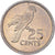 Münze, Seychelles, 25 Cents, 1982, British Royal Mint, UNZ, Kupfer-Nickel