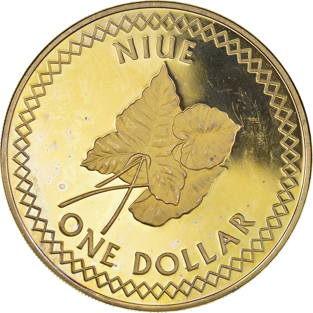 Moneta, Niue, Elizabeth II, Dollar, 2010, New Zealand, SPL-, Copper Plated