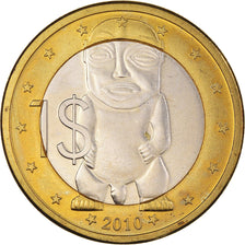 Münze, Cookinseln, Elizabeth II, Dollar, 2010, UNZ, Bi-Metallic, KM:762