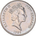 Moneda, Nueva Zelanda, Elizabeth II, 10 Cents, 1989, EBC, Cobre - níquel, KM:61