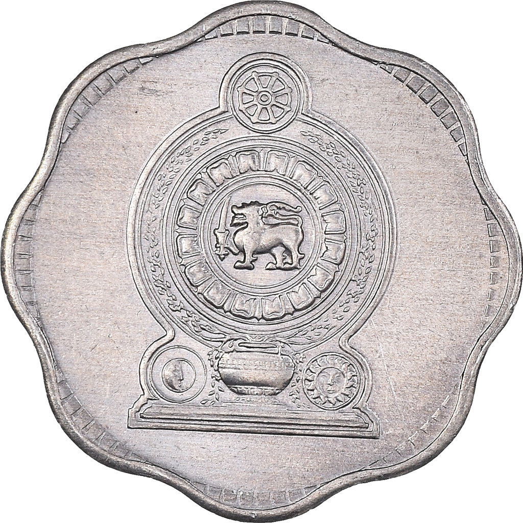 Moneda, Sri Lanka, 2 Cents, 1978, EBC+, Aluminio, KM:138