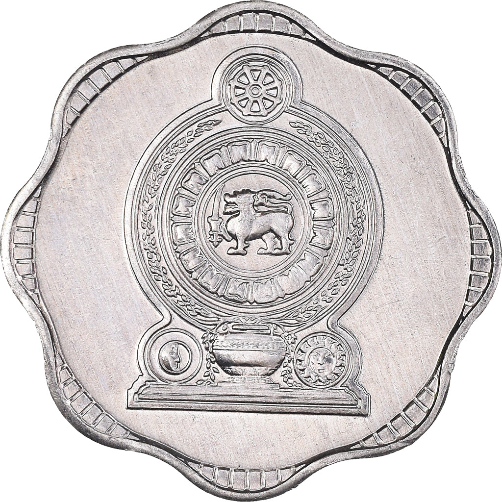 Münze, Sri Lanka, 10 Cents, 1988, SS+, Aluminium, KM:140a