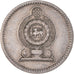 Moneta, Sri Lanka, 50 Cents, 1991, BB+, Rame-nichel, KM:135.2