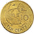 Münze, Seychelles, 10 Cents, 1994, British Royal Mint, SS+, Messing, KM:48.2