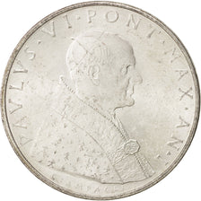 Coin, VATICAN CITY, Paul VI, 500 Lire, 1963, MS(63), Silver, KM:83.1
