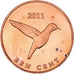 Coin, Saba, Beatrix, Cent, 2011, AU(50-53), Copper Plated Steel, KM:1