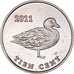 Munten, Saba, Beatrix, 10 Cents, 2011, PR, Nickel plated steel, KM:3