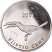 Coin, Saba, Beatrix, 50 Cents, 2011, AU(50-53), Nickel plated steel, KM:5
