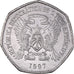 Münze, Saint Thomas and Prince, 500 Dobras, 1997, VZ, Chrome-Steel, KM:89