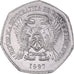 Coin, Saint Thomas and Prince, 2000 Dobras, 1997, AU(55-58), Chrome-Steel, KM:91