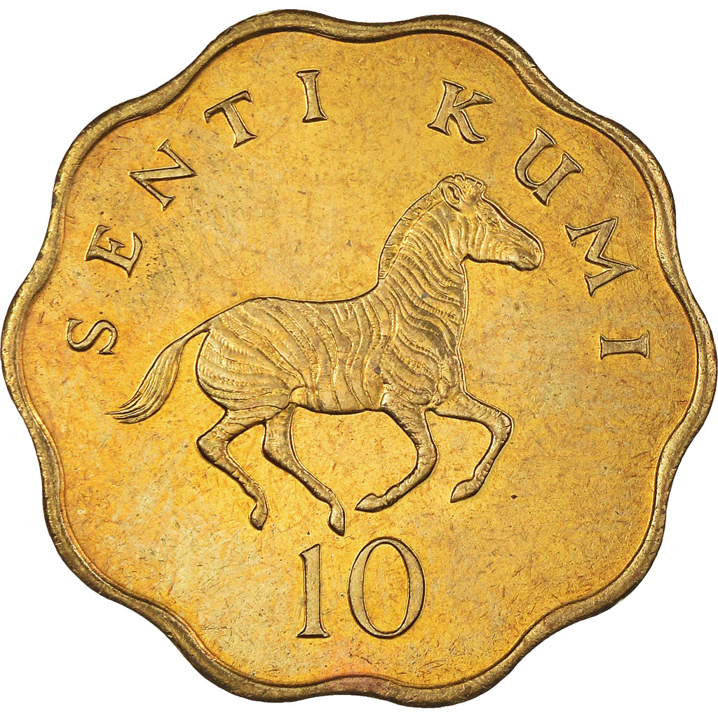 Monnaie, Tanzanie, 10 Senti, 1984, SUP, Nickel-Cuivre, KM:11