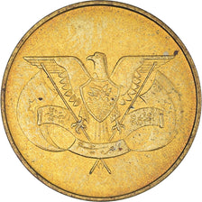 Coin, Yemen Arab Republic, 5 Fils, 1974, MS(60-62), Brass, KM:34