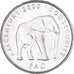 Moeda, Somália, 5 Shilling / Scellini, 2000, MS(60-62), Alumínio, KM:45