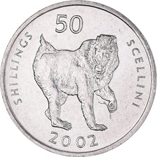 Monnaie, Somalie, 50 Shillings, 2002, SUP+, Nickel Clad Steel, KM:111